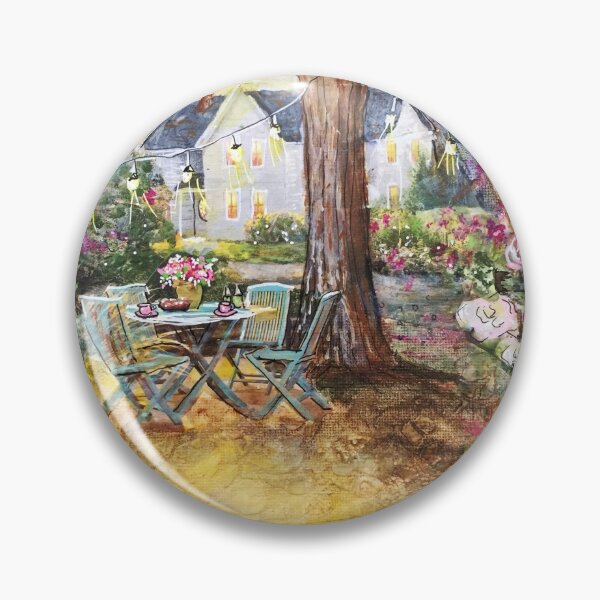 Item preview, Coffee in the Garden designed and sold by Janis Lee Colon.