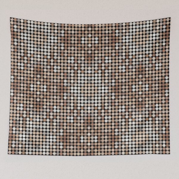 Item preview, Geometric sequins hexagon sequins pattern designed and sold by Joie-et-Poesie.
