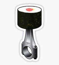 Sushi under the Hood Sticker