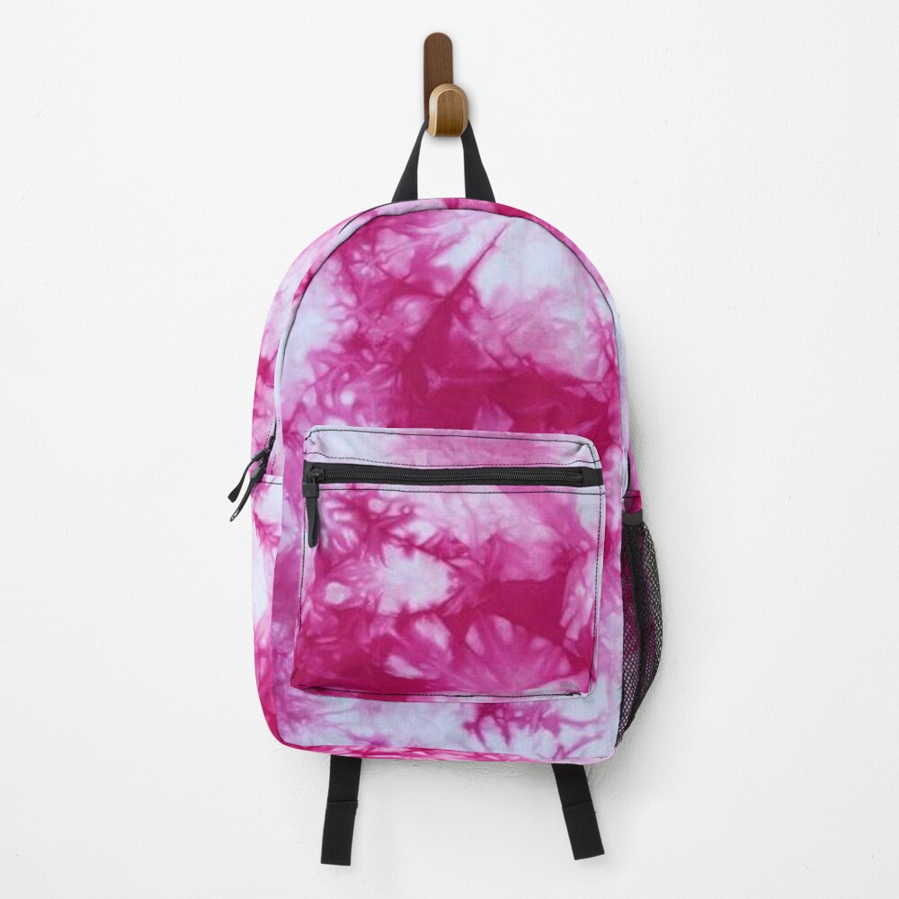 Discover Pink Tie Dye Backpack