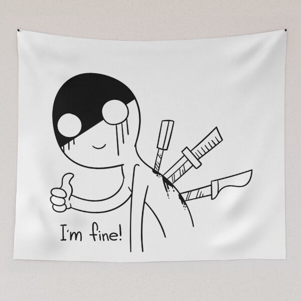 Item preview, I'm Fine! designed and sold by Empowerment.