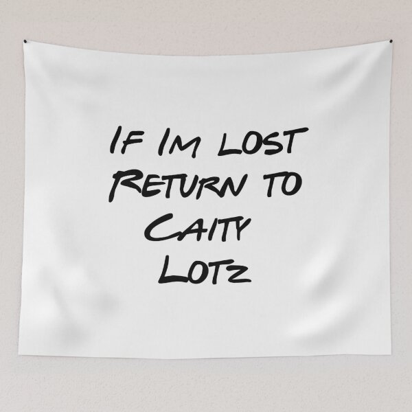 Item preview, If lost return to Caity Lotz designed and sold by october-lady.