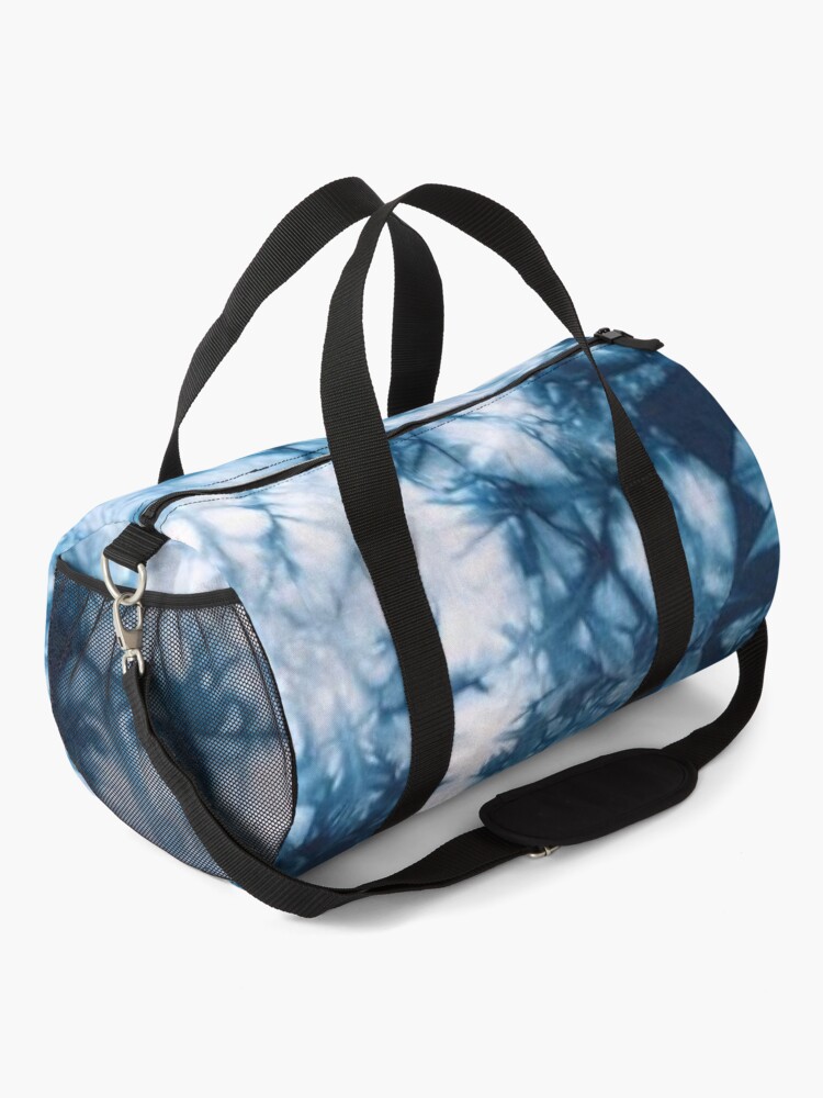 tie dye duffle bag