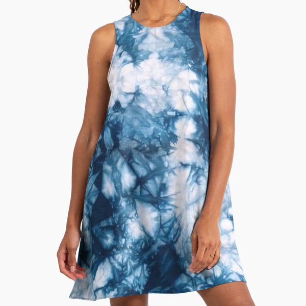 princess polly baby blue dress Blue Tie Dye
