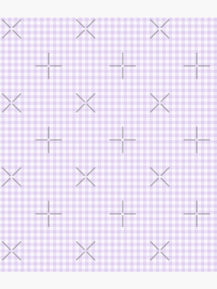 Lavender gingham by kassiopeiia