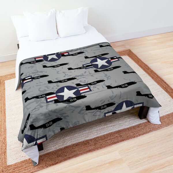 EA-6B Prowler Military Airplane Comforter