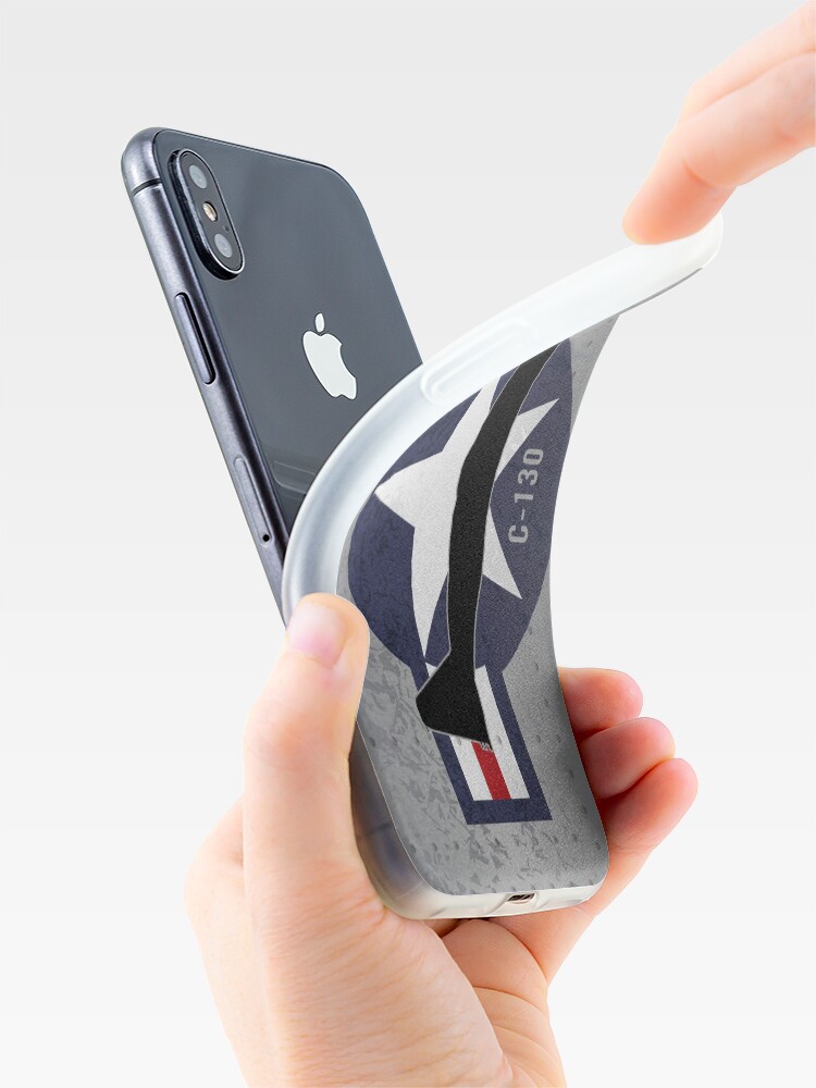 Alternate view of C-130 Hercules Military Airplane iPhone Case & Cover