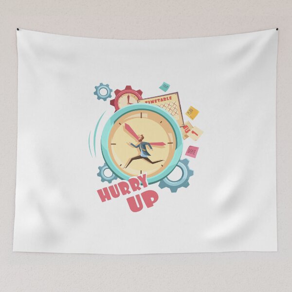 Item preview, ¡Darse prisa! Alrededor del reloj designed and sold by Alex Mercer.