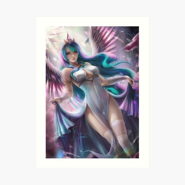 Celestial goddess Art Print