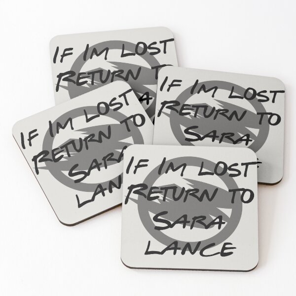 Item preview, If lost return to Sara Lance designed and sold by october-lady.