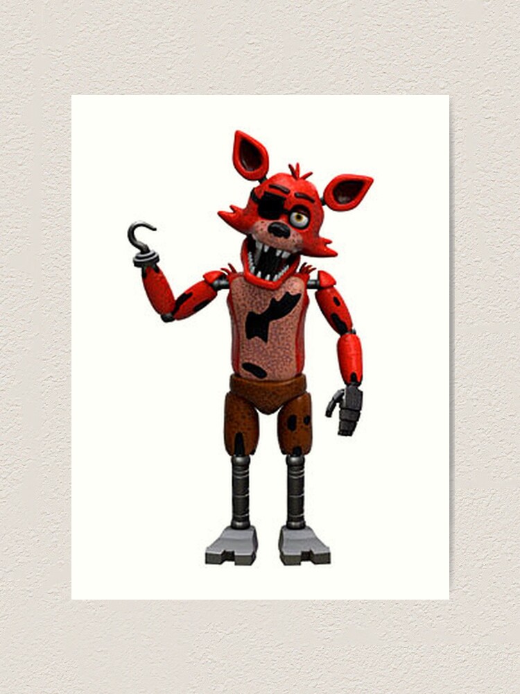 Withered foxy five nights at freddys 2 Art Print for Sale by