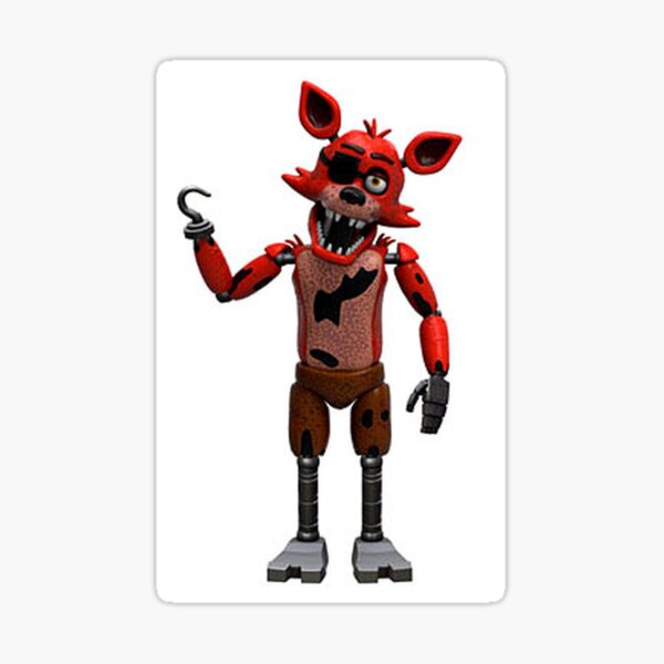 FNAF Foxy Sticker Sticker for Sale by NebulaDunes