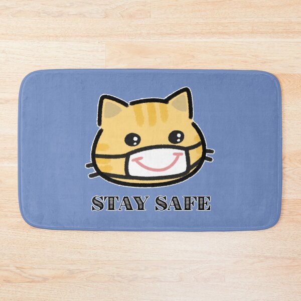Item preview, Stay Safe Cat - Smiley Mask designed and sold by LilFurKids.