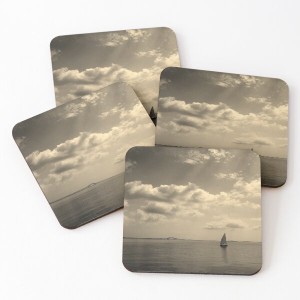 Item preview, Great South Bay in Black & White designed and sold by floofpictures.