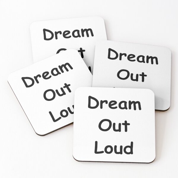 Item preview, U2 Inspired Dream Out Loud Black Text designed and sold by suzieU2.