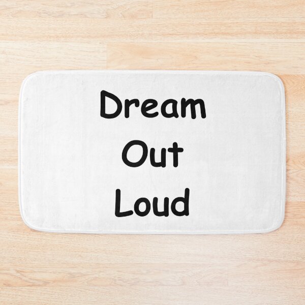 Item preview, U2 Inspired Dream Out Loud Black Text designed and sold by suzieU2.
