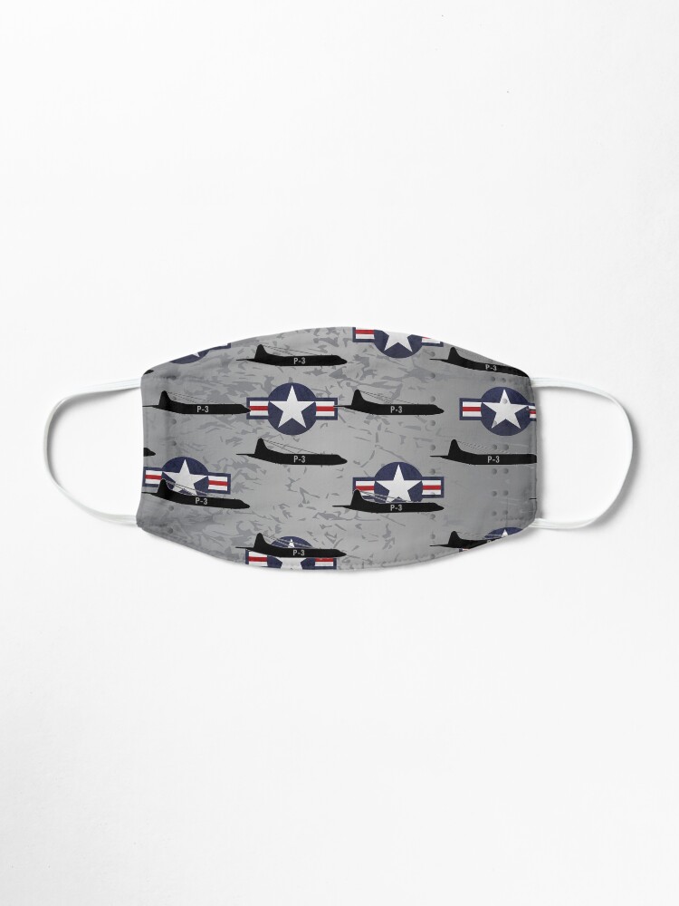 Alternate view of P-3 Orion Anti-Submarine and Maritime Surveillance Patrol Airplane Mask
