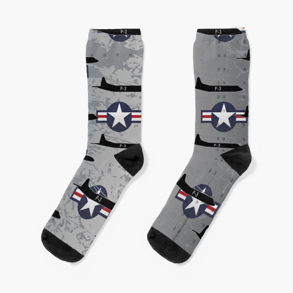 P-3 Orion Anti-Submarine and Maritime Surveillance Patrol Airplane Socks