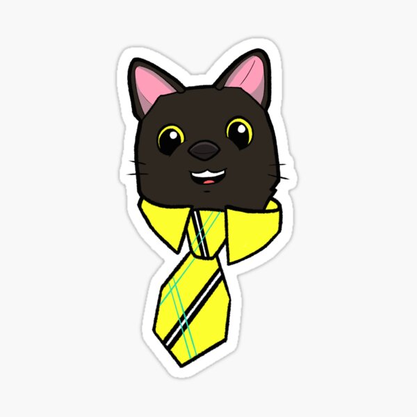 Roblox Cat Stickers Redbubble - rat cat roblox