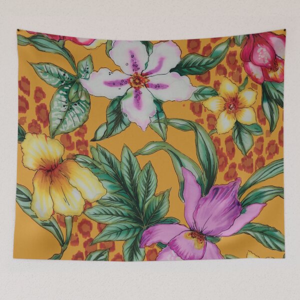 Item preview, Yellow Tropical Flowers designed and sold by Leslie Rogers Todder.