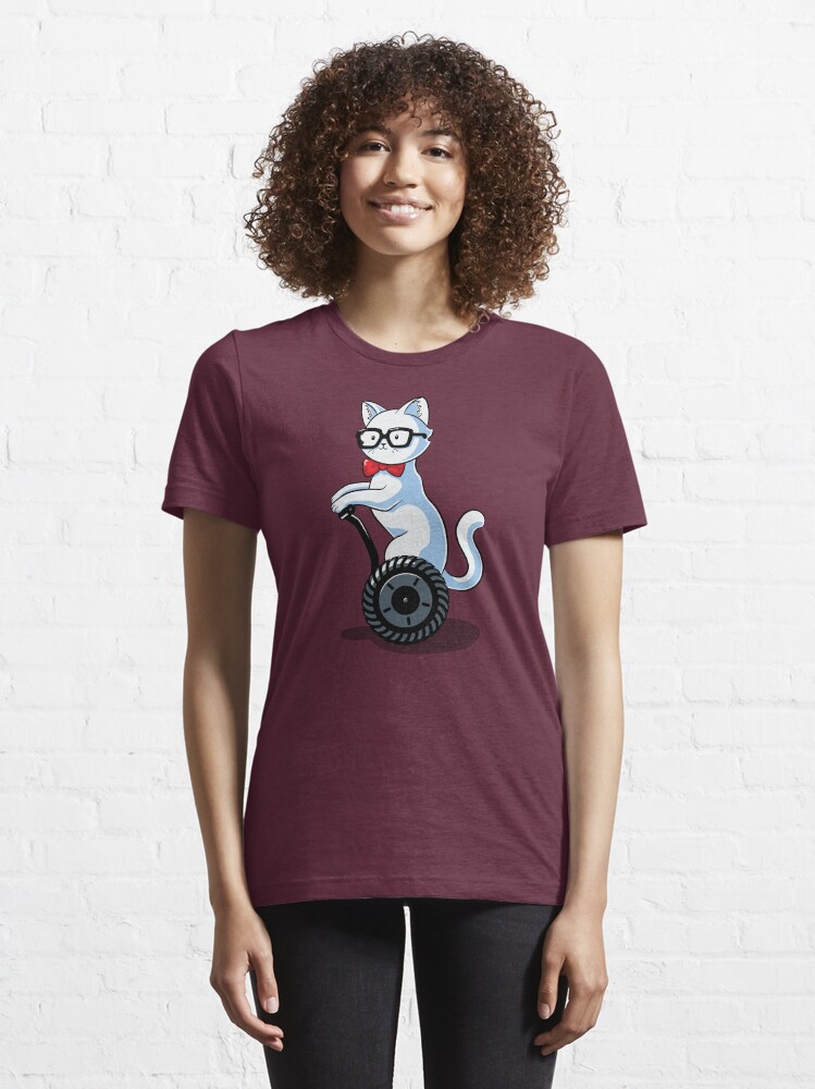 Thumbnail 6 of 7, Essential T-Shirt, White and Nerdy designed and sold by Stephanie Kelley.