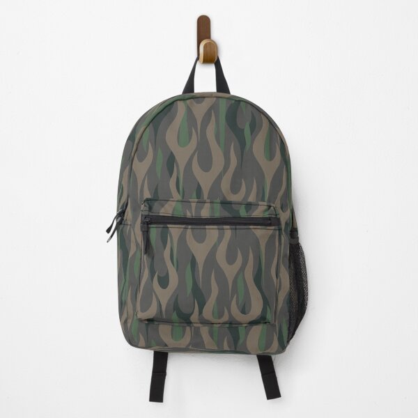 Item preview, Cammo Flames Fire Seamless Repeating Pattern designed and sold by hobrath.