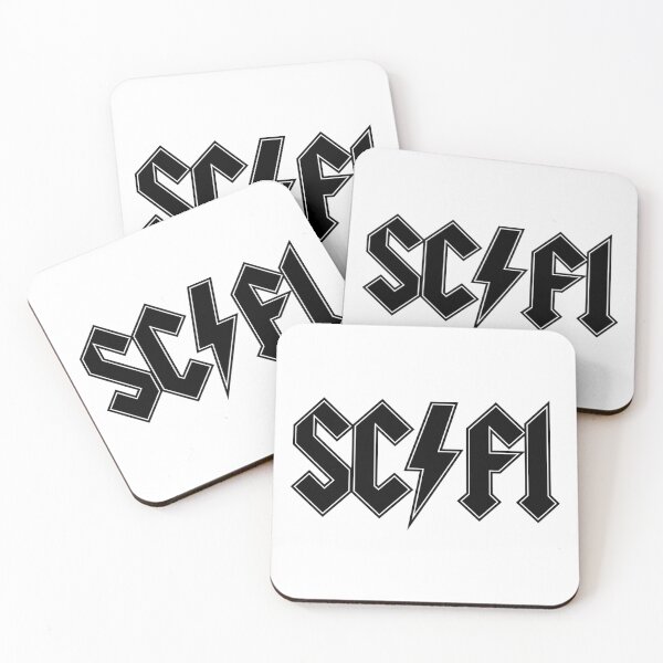 Item preview, SCIFI AC/DC band logo parody  designed and sold by AAA-Ace.