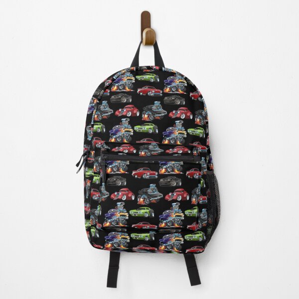 Item preview, Hot Rods and Muscle Cars Seamless Repeating Pattern designed and sold by hobrath.