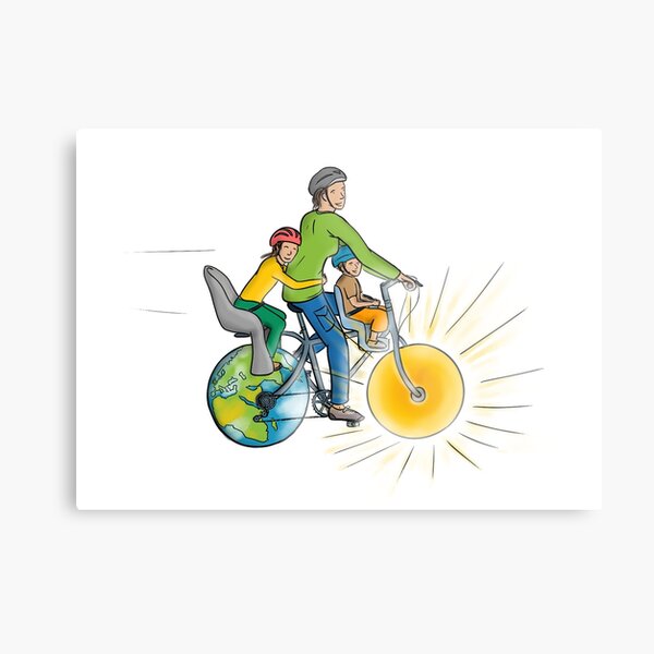 Vehicle of the future Metal Print