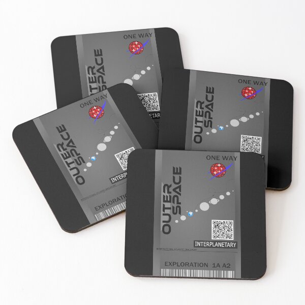 Item preview, Outer Space ticket designed and sold by jc007.