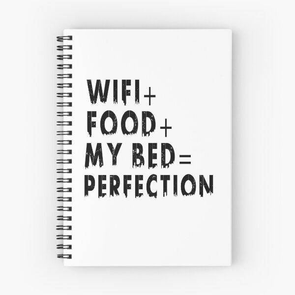 Item preview, Wifi+Food+Bed=Perfection t-shirt designed and sold by bestdesigns2020.