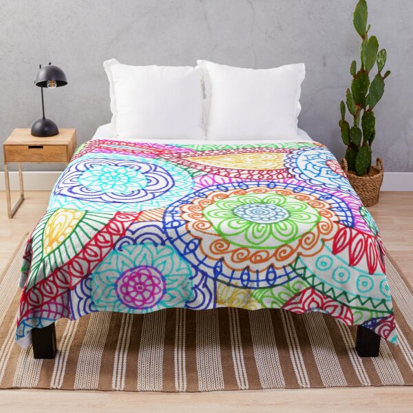 Item preview, Bright Paisley doodle designed and sold by SilverBirch14.