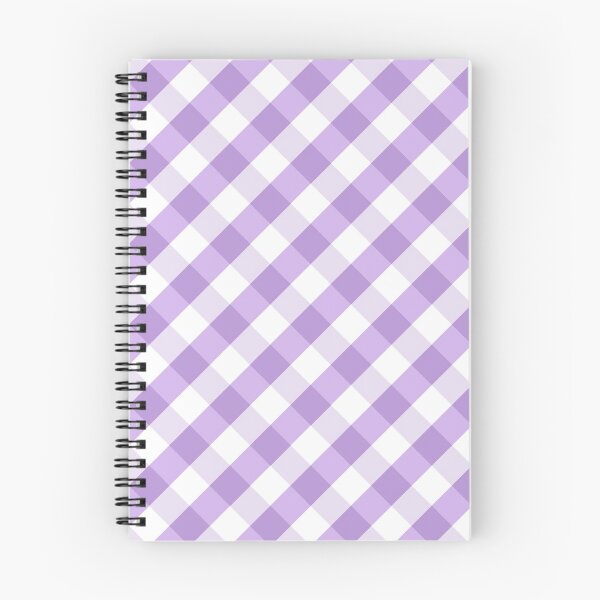 Item preview, Light Purple and White Check Gingham Plaid designed and sold by SqueakyRicardo.
