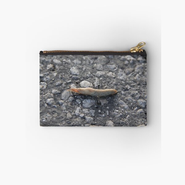 Item preview, Humid slobbery slug crossing a road bitumen	 designed and sold by EstelleRossetti.
