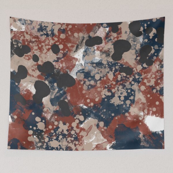 Item preview, Purple and Red Abstract Print designed and sold by CharIsabella.