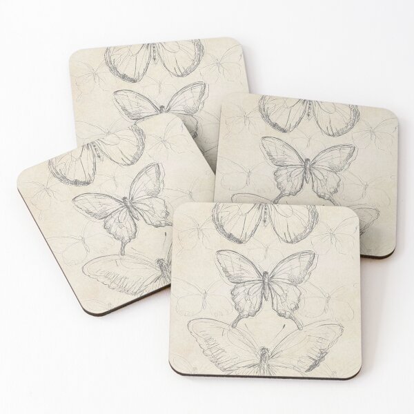 Item preview, drawn butterflies designed and sold by Cypherys.