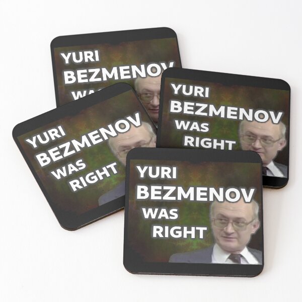 Item preview, Yuri Bezmenov Was Right designed and sold by SolarCross.