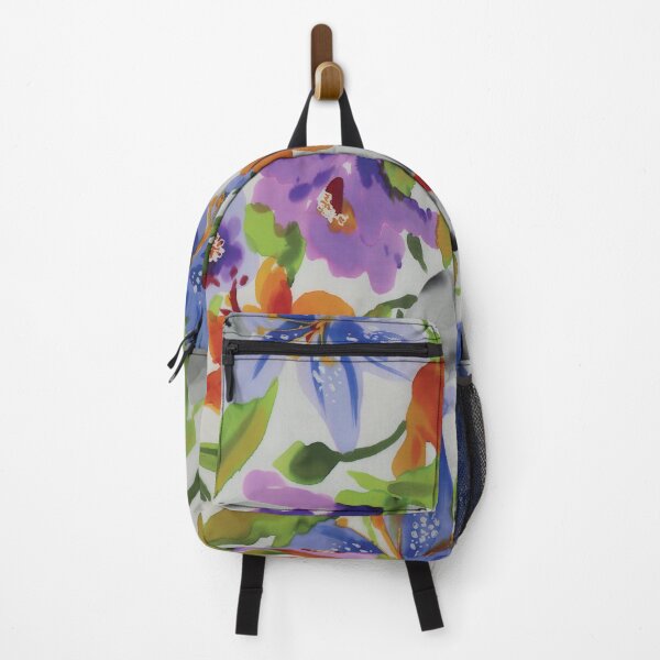 Item preview, Watercolor Tropical Flowers on Silk designed and sold by Leslie Rogers Todder.