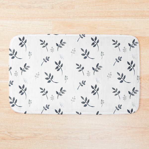 Item preview, Grey and Silver Botanical Print designed and sold by samantharedfern.