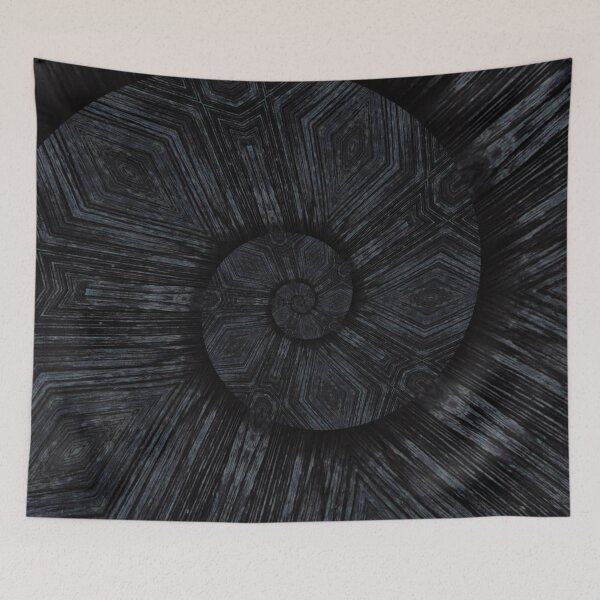 Item preview, Colorama deep black spiral designed and sold by Joie-et-Poesie.