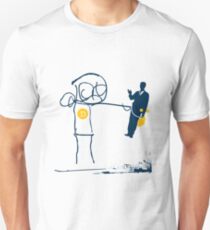 KILL 'em WITH KINDNESS T mascot Unisex T-Shirt