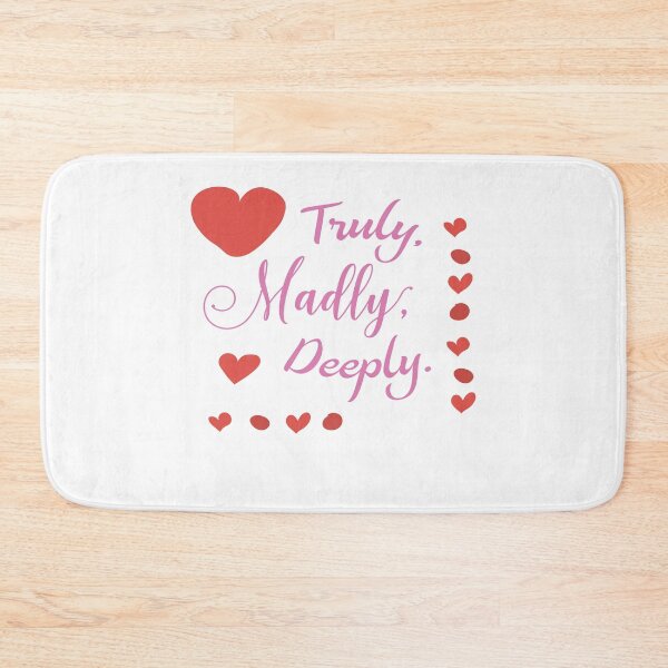 Item preview, Truly Madly Deeply.gift heart for you. designed and sold by larssenhere.