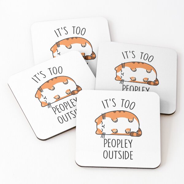 Item preview, It's Too Peopley Outside designed and sold by redbehren.