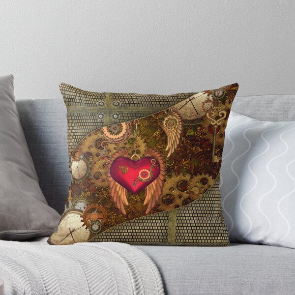 Item preview, Steampunk, heart with wings designed and sold by nicky2342.