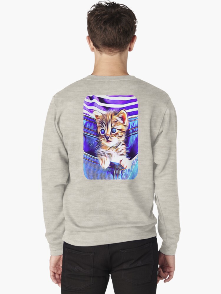 kitten sweatshirt