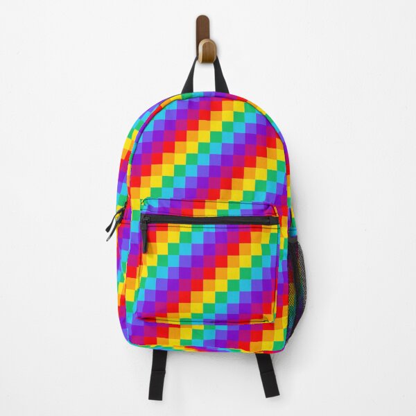 Item preview, Rainbow checker designed and sold by NostalgicSpirit.