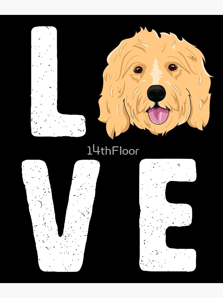 Love Goldendoodles T-Shirt Women Kids Dog Puppy Doodle