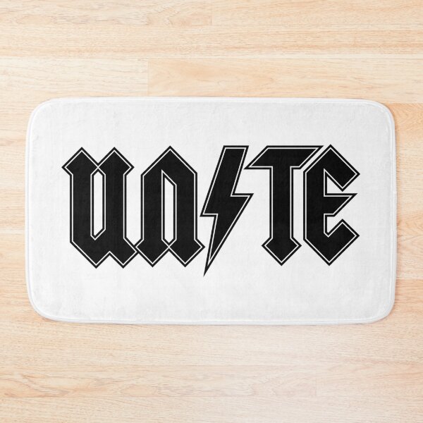 Item preview, UNITE AC/DC band logo parody  designed and sold by AAA-Ace.