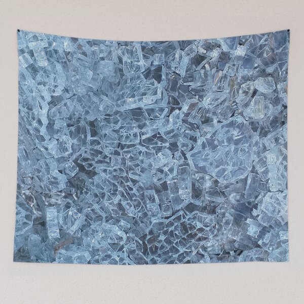 Item preview, Broken Glass Abstract Pattern designed and sold by worldways.