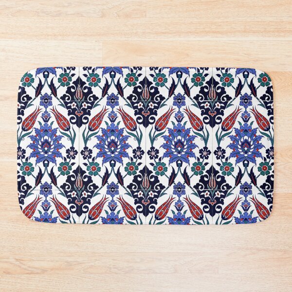 Item preview, Turkish Tulip Motif Tile Pattern designed and sold by worldways.